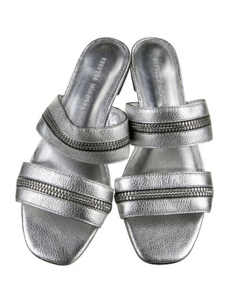 Rebecca Minkoff Leather Slides