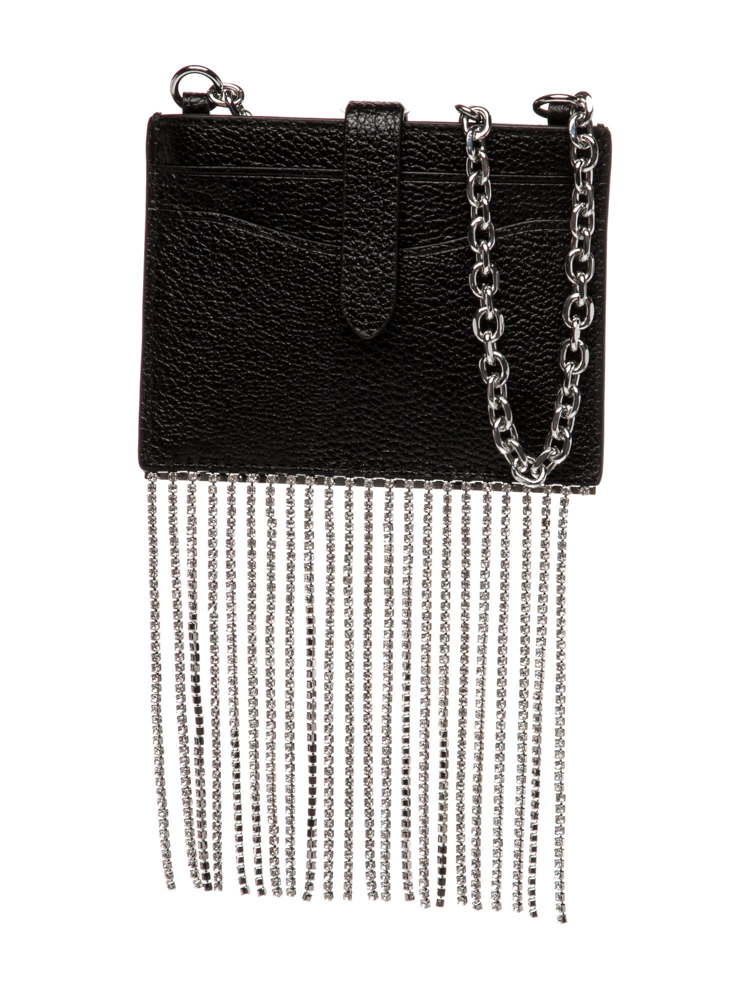 Rebecca Minkoff Leather Card Case on Chain