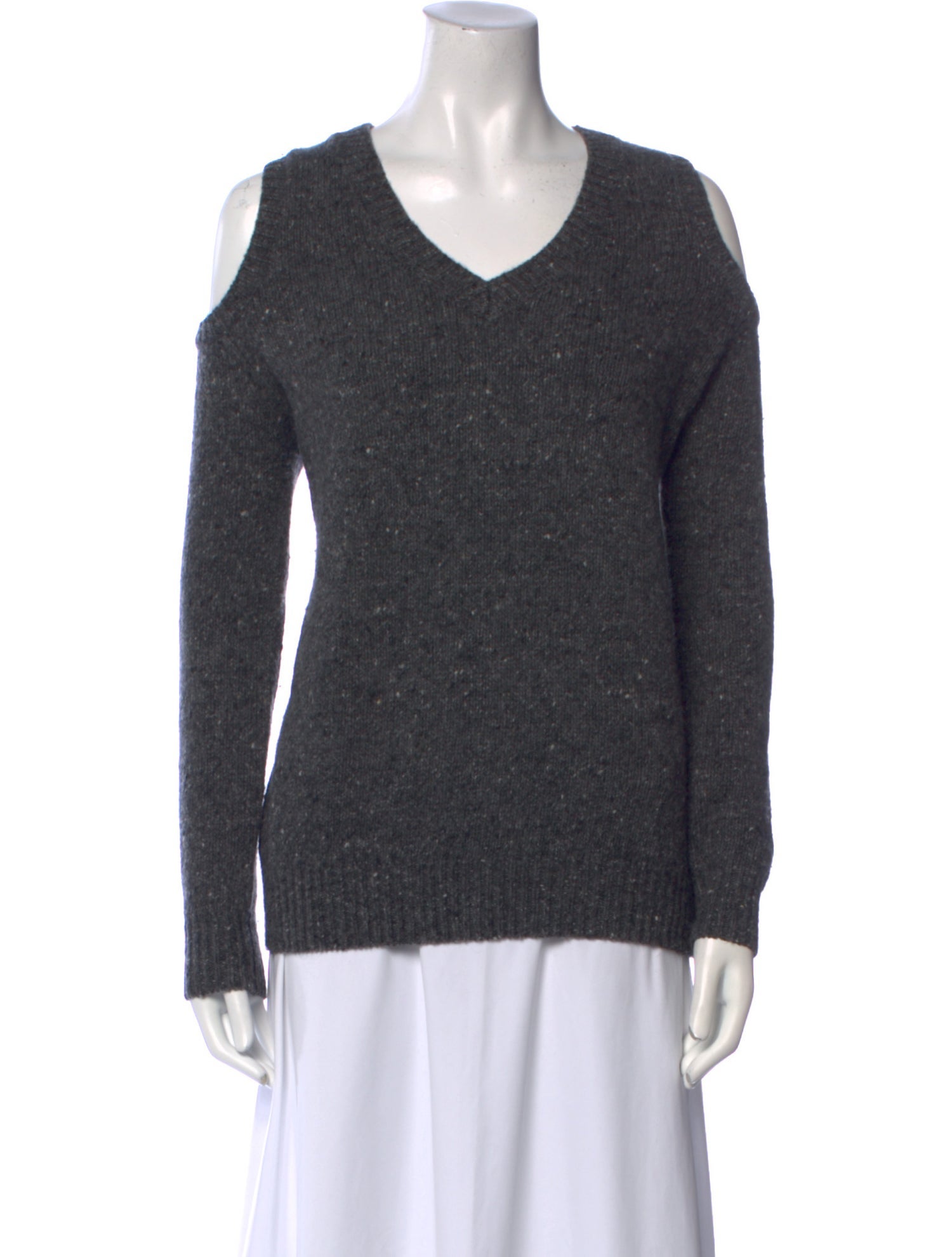 Rebecca Minkoff Nylon V-Neck Sweater