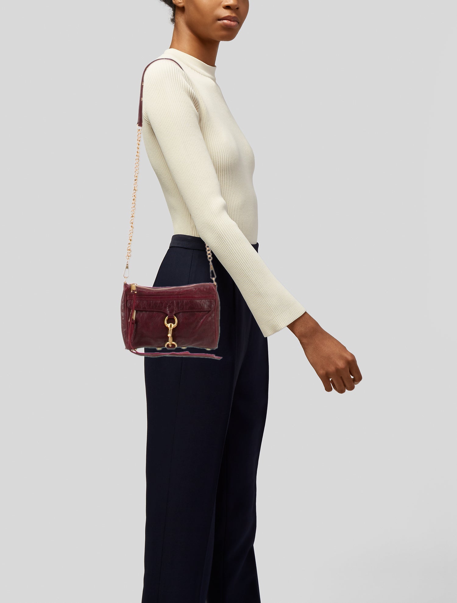 Rebecca Minkoff Leather Messenger Bag