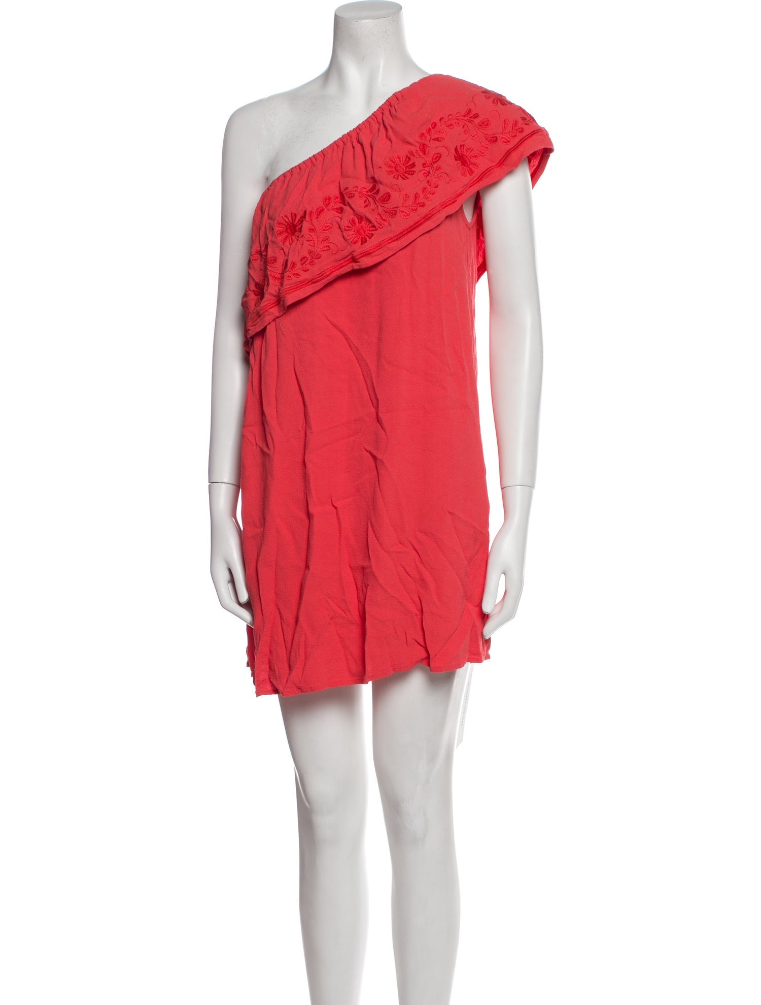 Rebecca Minkoff One-Shoulder Mini Dress