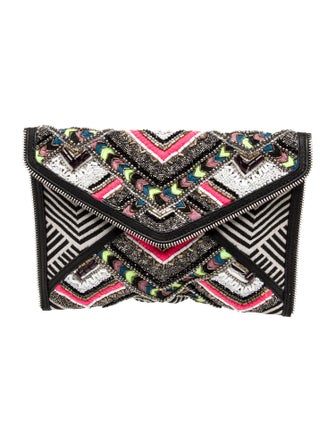 Rebecca Minkoff Canvas Minaudière