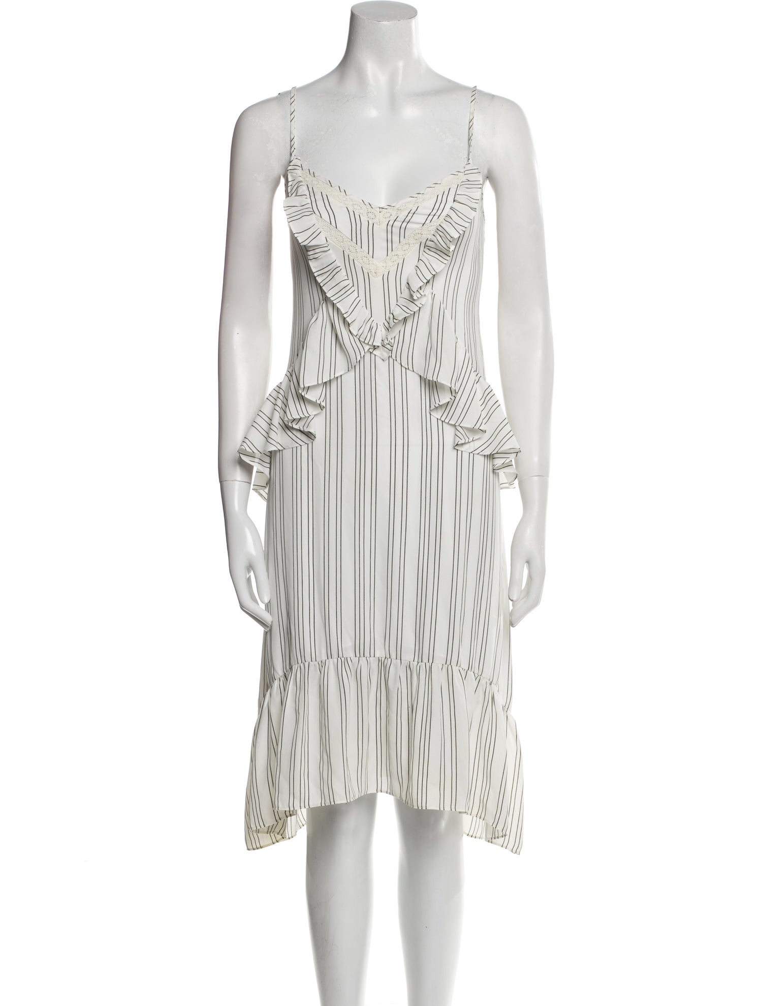 Rebecca Minkoff Striped Knee-Length Dress