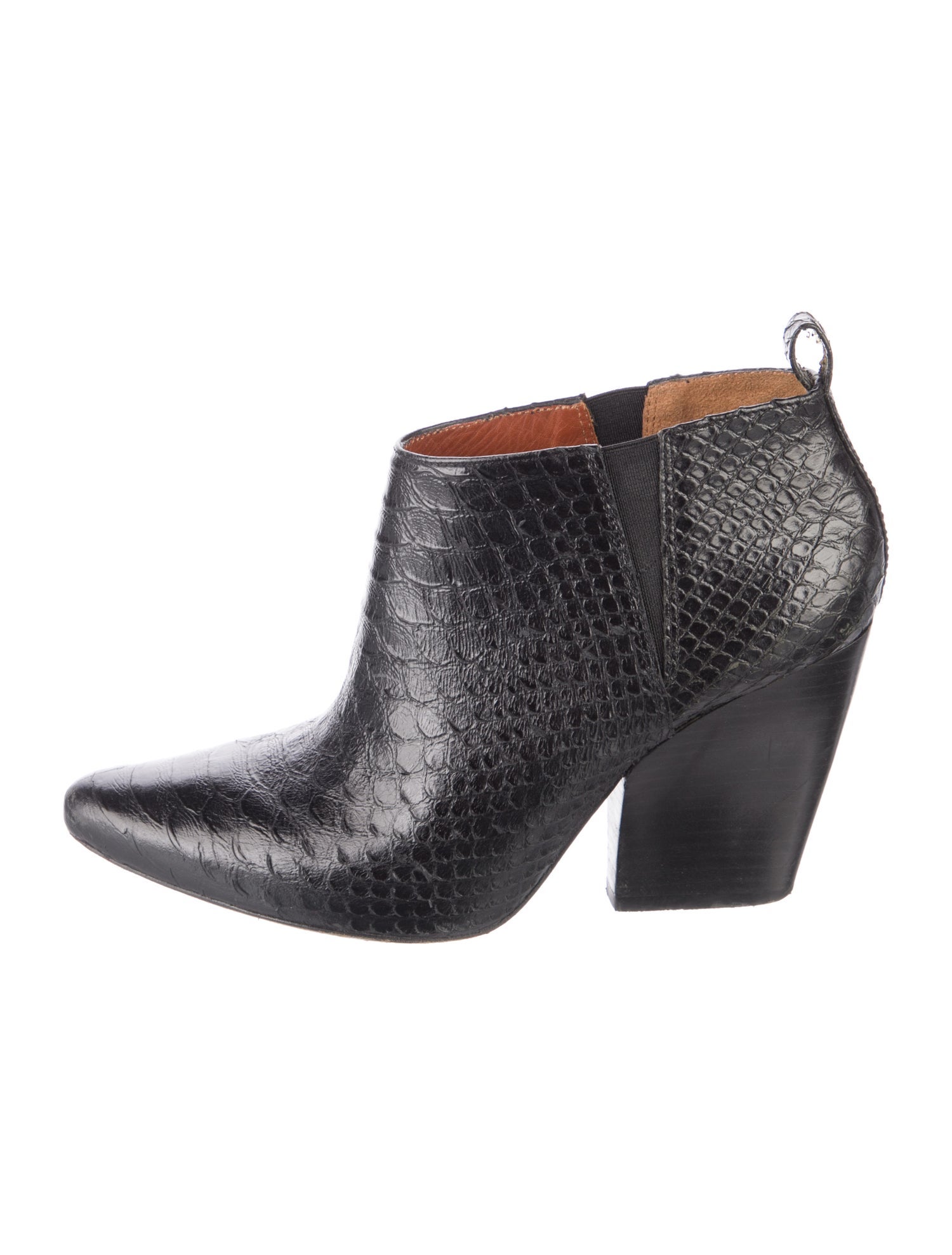 Rebecca Minkoff Snakeskin Animal Print Boots
