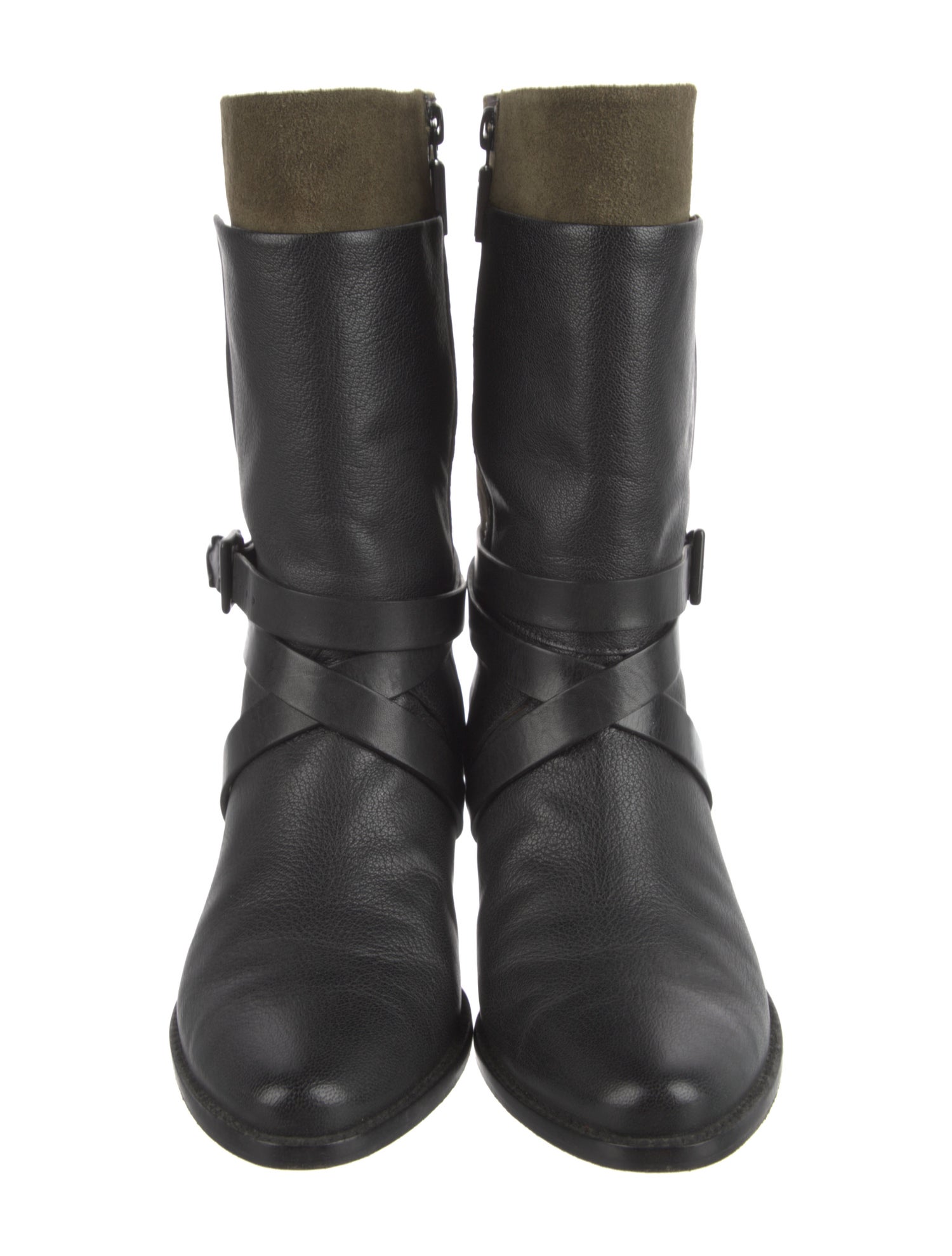 Rebecca Minkoff Leather Moto Boots