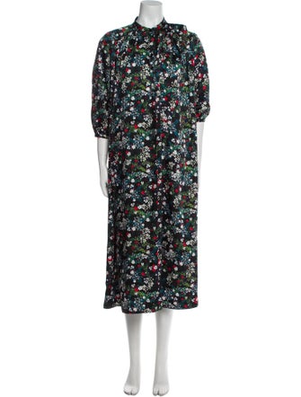Rebecca Minkoff Floral Print Long Dress