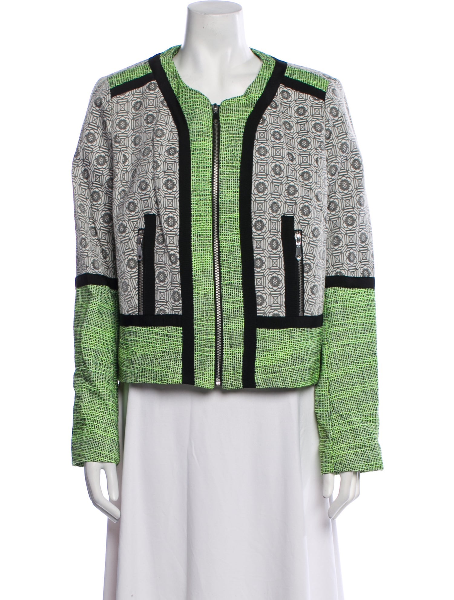 Rebecca Minkoff Tweed Pattern Evening Jacket w/ Tags