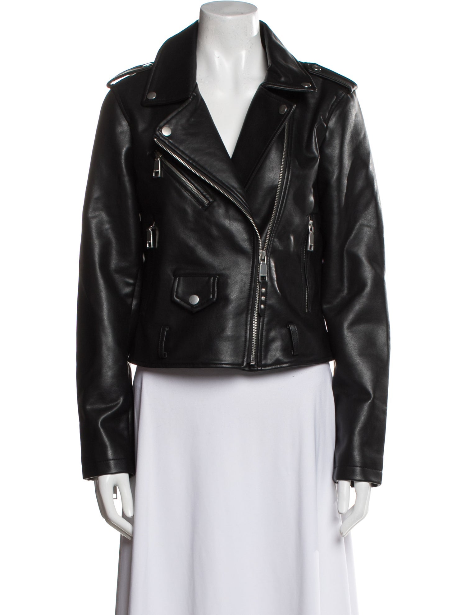 Rebecca Minkoff Faux Leather Biker Jacket w/ Tags