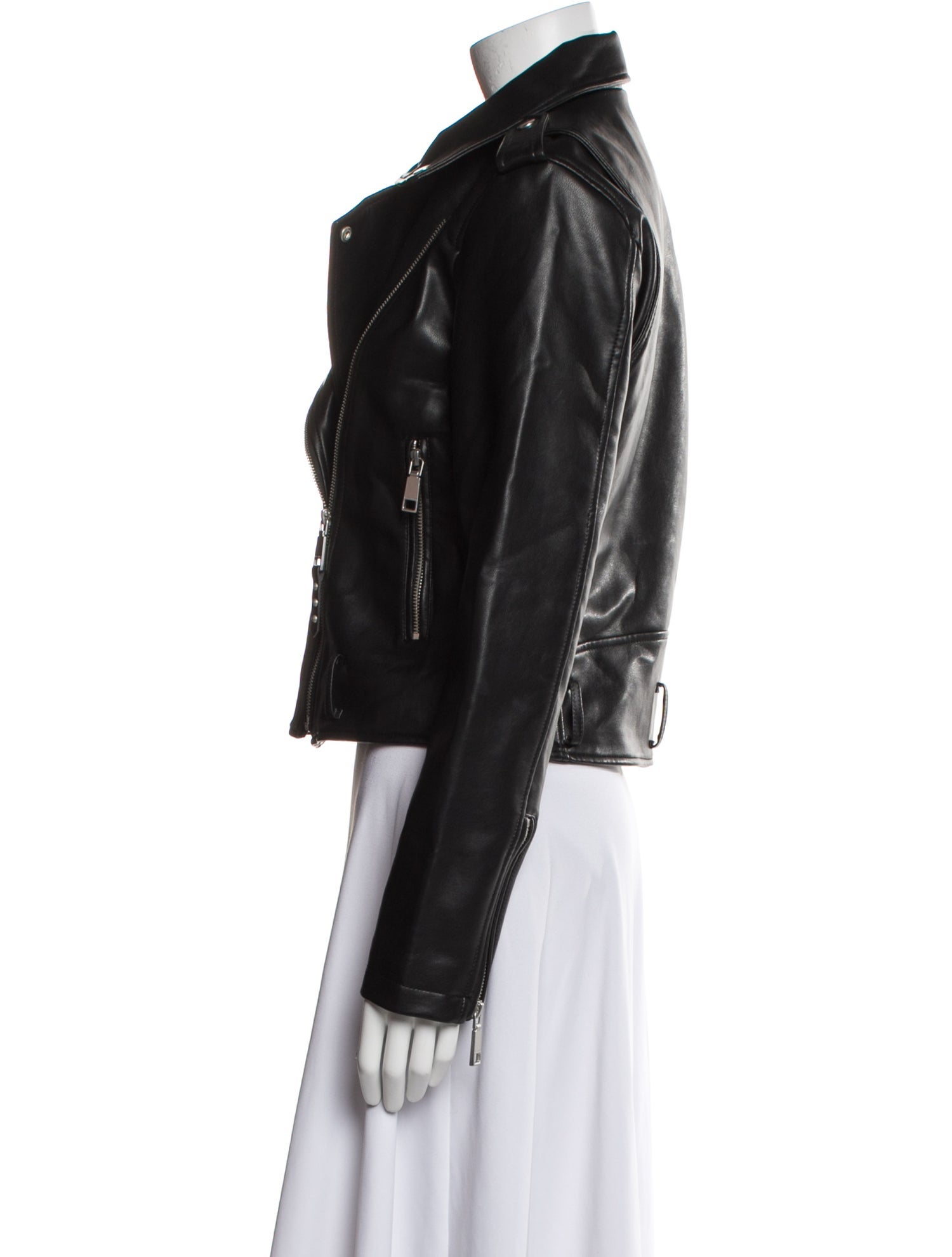 Rebecca Minkoff Faux Leather Biker Jacket w/ Tags