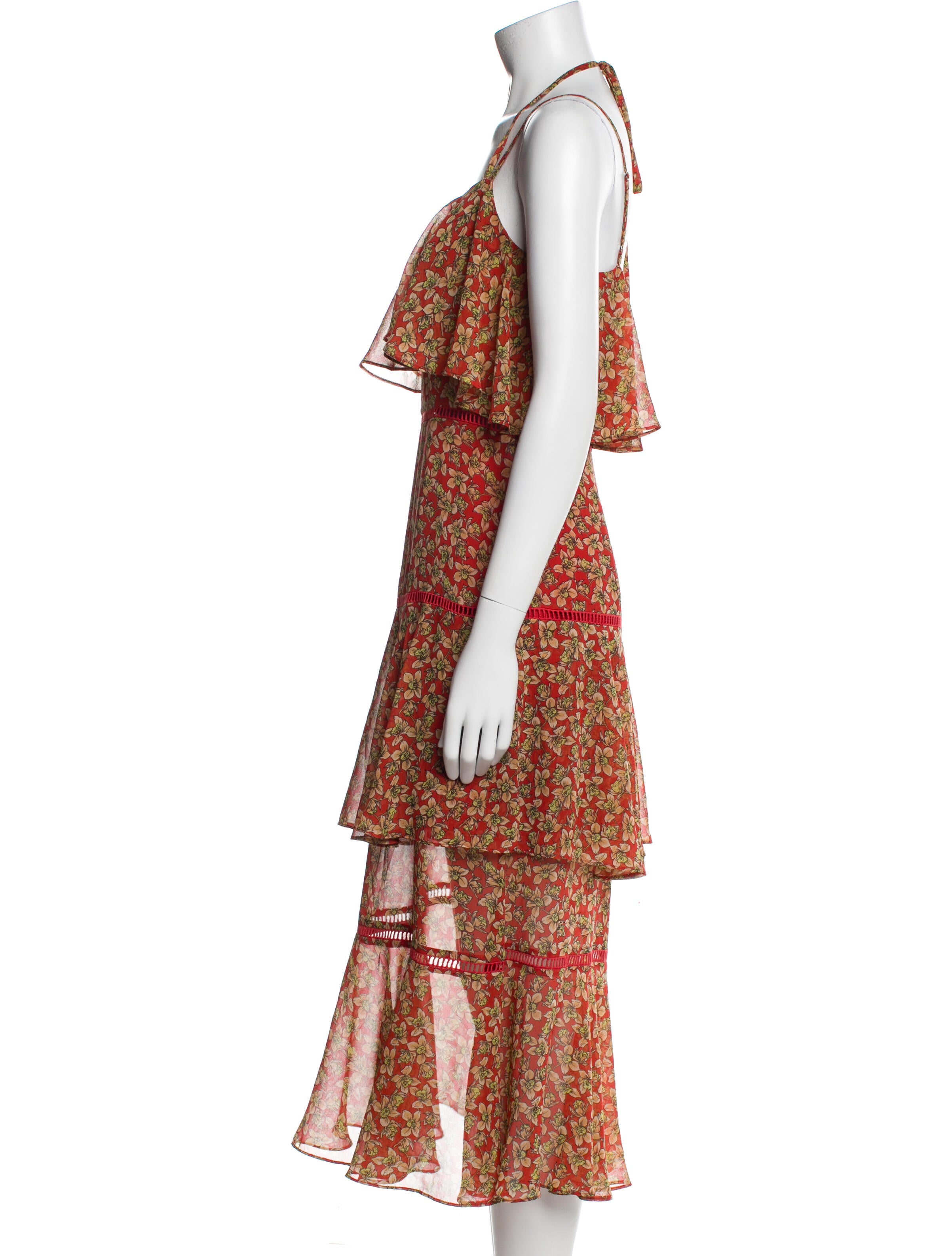 Rebecca Minkoff Floral Print Long Dress