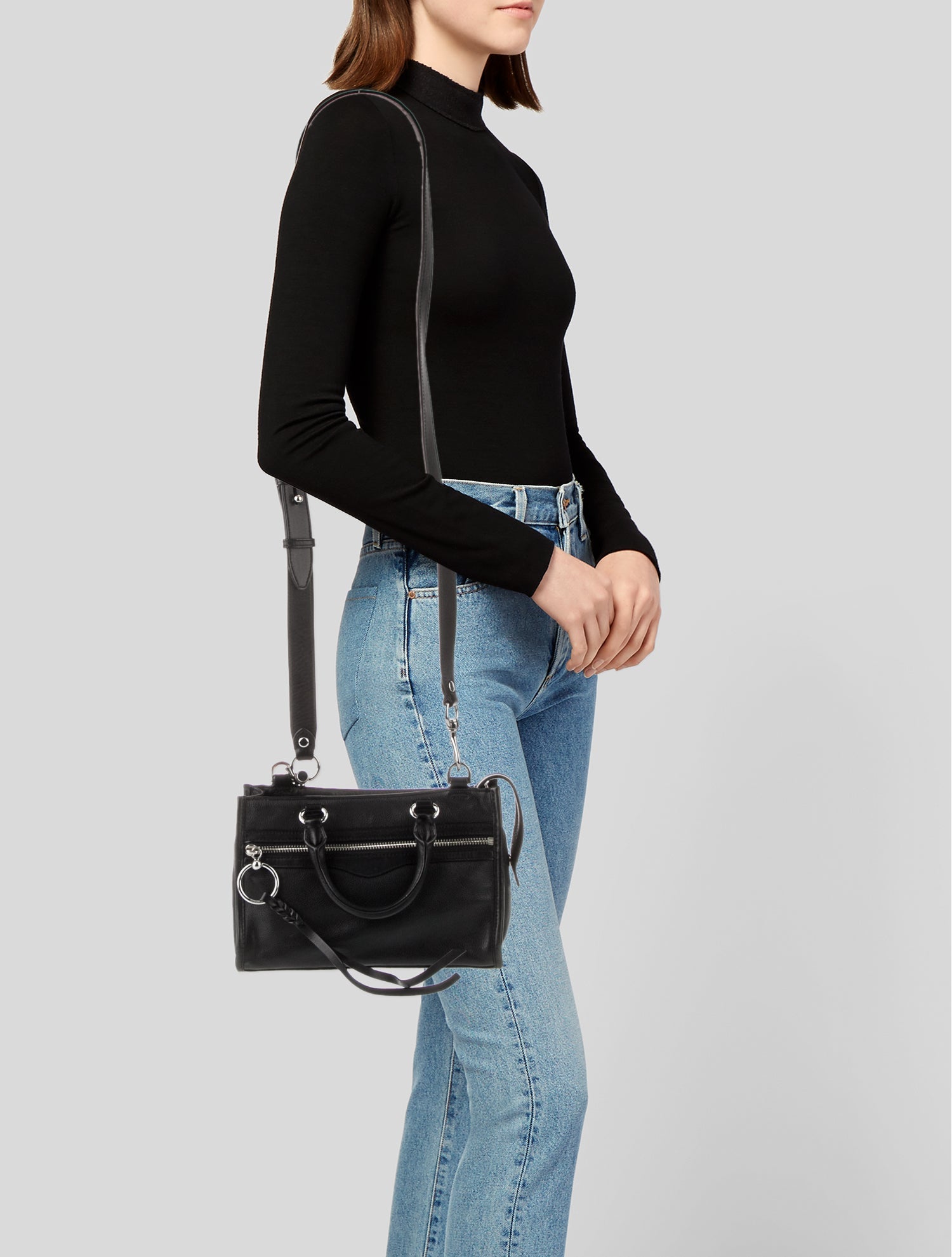 Rebecca Minkoff Leather Top Handle Bag