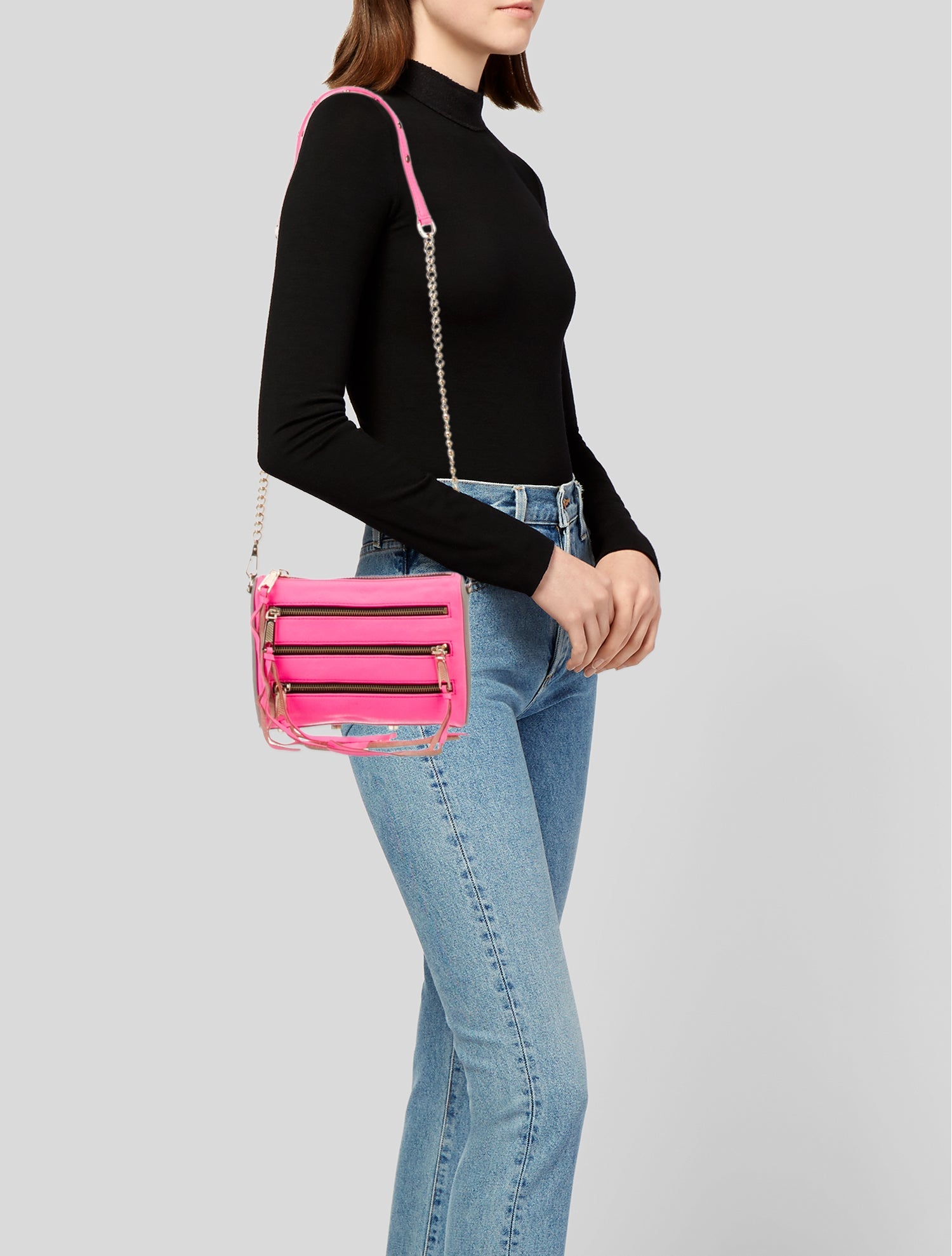 Rebecca Minkoff Leather Messenger Bag