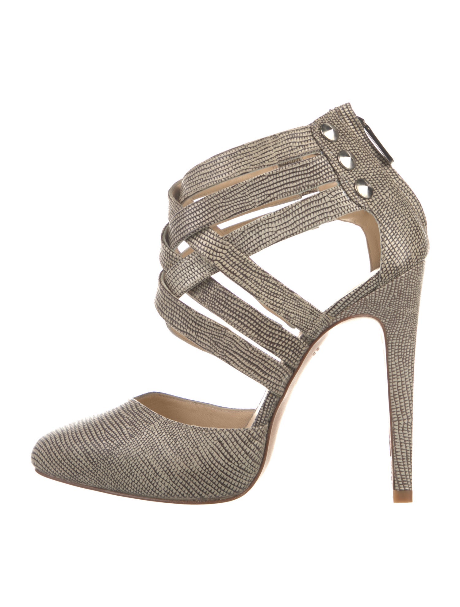 Rebecca Minkoff Leather Printed Pumps