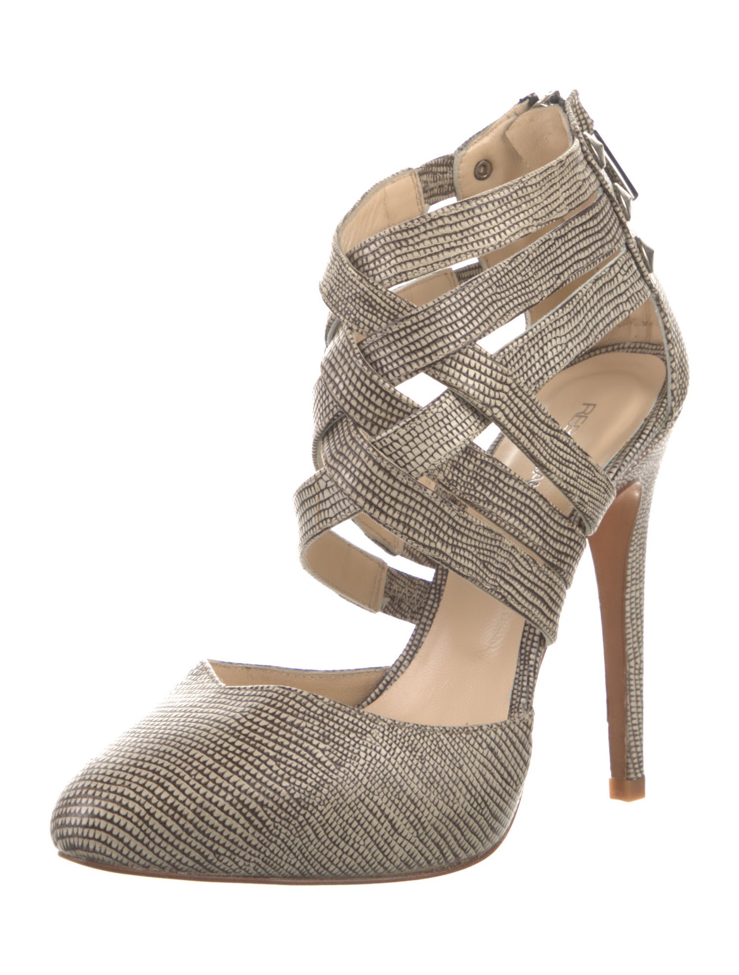 Rebecca Minkoff Leather Printed Pumps