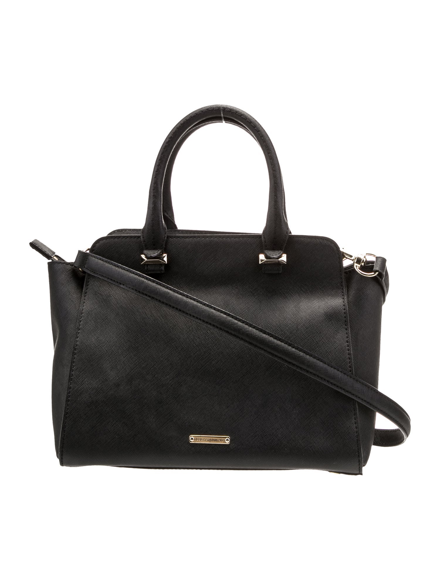 Rebecca Minkoff Saffiano Leather Top Handle Bag