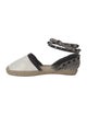 Rebecca Minkoff Leather Colorblock Pattern Espadrilles