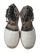 Rebecca Minkoff Leather Colorblock Pattern Espadrilles