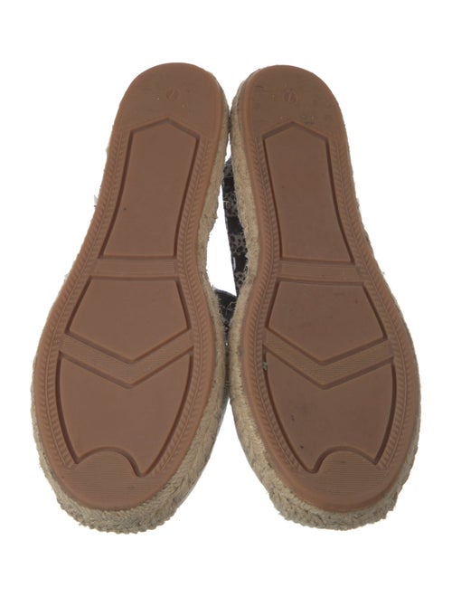 Rebecca Minkoff Leather Colorblock Pattern Espadrilles