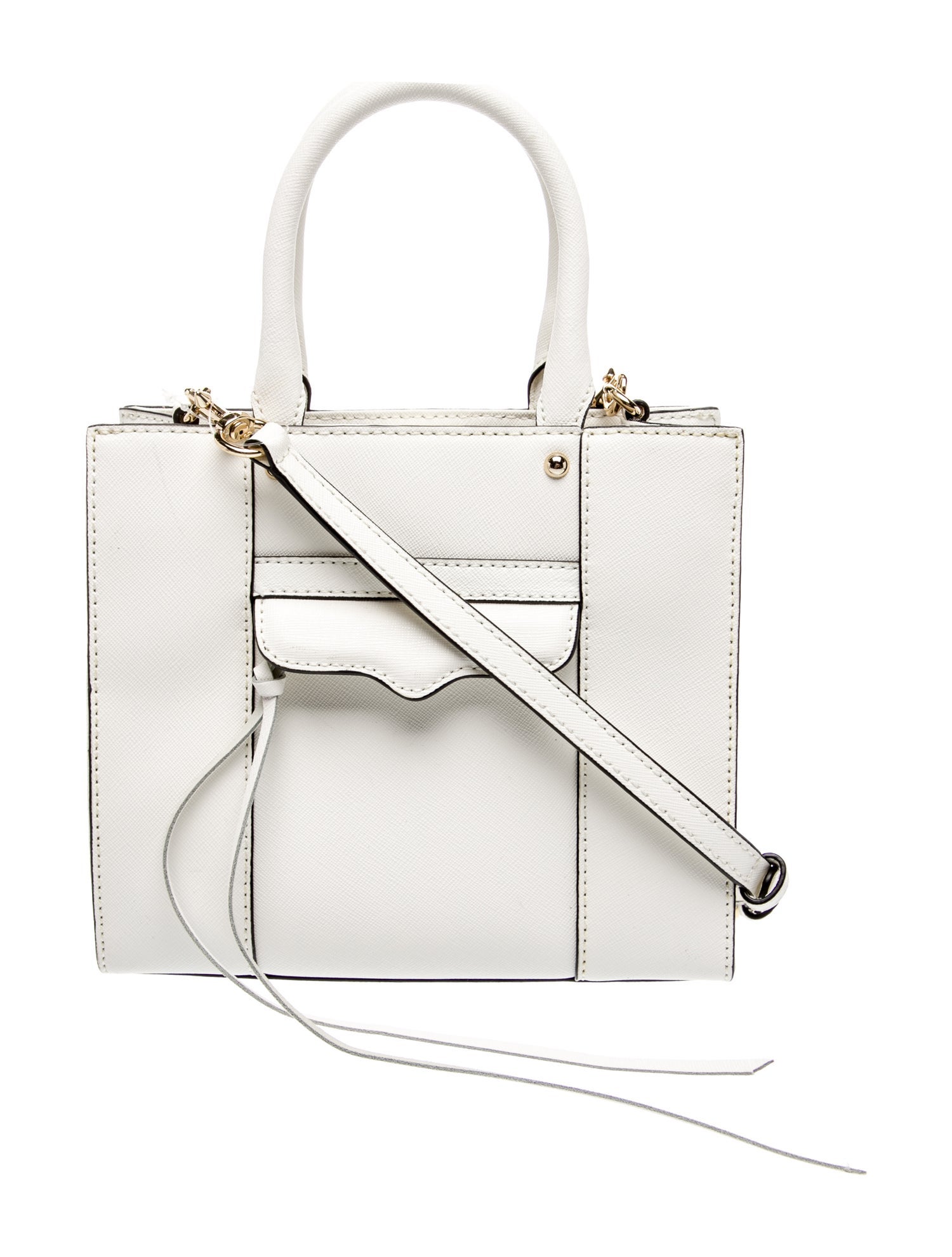 Rebecca Minkoff Saffiano Leather Crossbody Bag Small