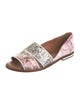 Rebecca Minkoff Patent Leather Printed D'Orsay Flats