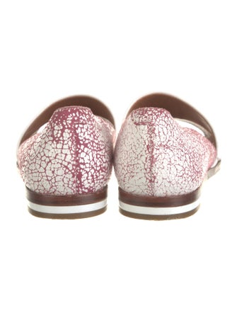 Rebecca Minkoff Patent Leather Printed D'Orsay Flats