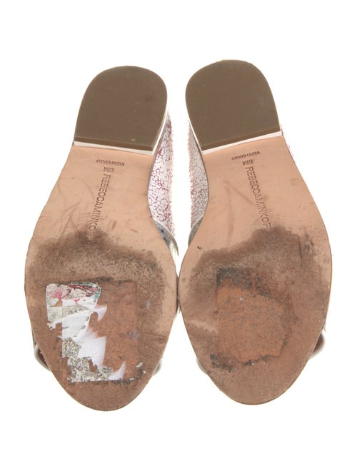 Rebecca Minkoff Patent Leather Printed D'Orsay Flats