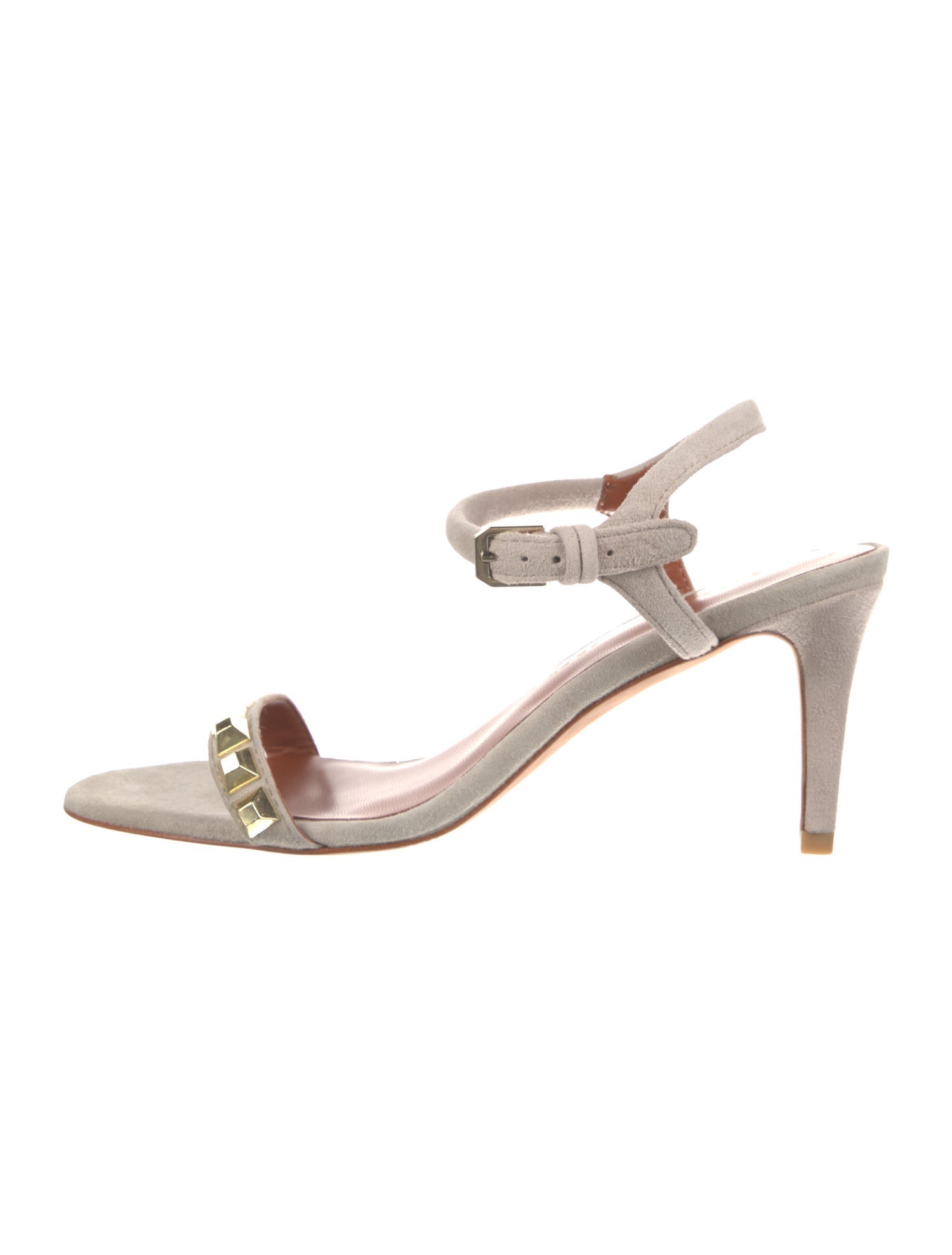 Rebecca Minkoff Suede Studded Accents Sandals