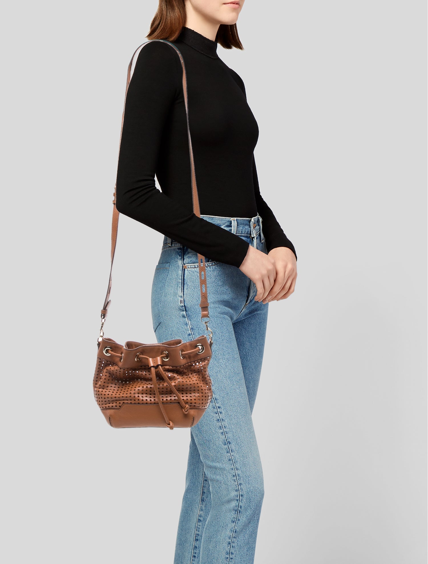 Rebecca Minkoff Leather Bucket Bag