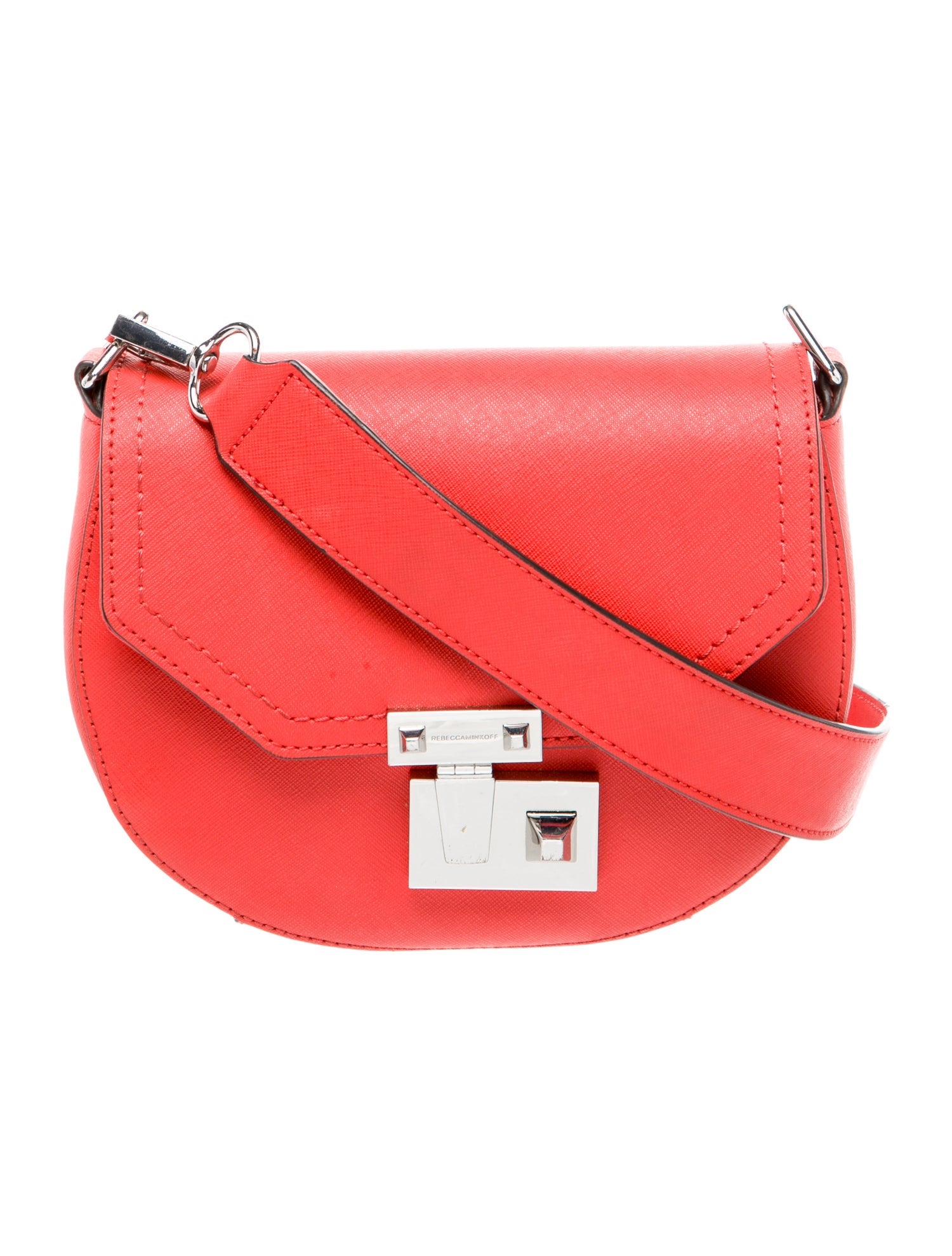 Rebecca Minkoff Saffiano Leather Shoulder Bag
