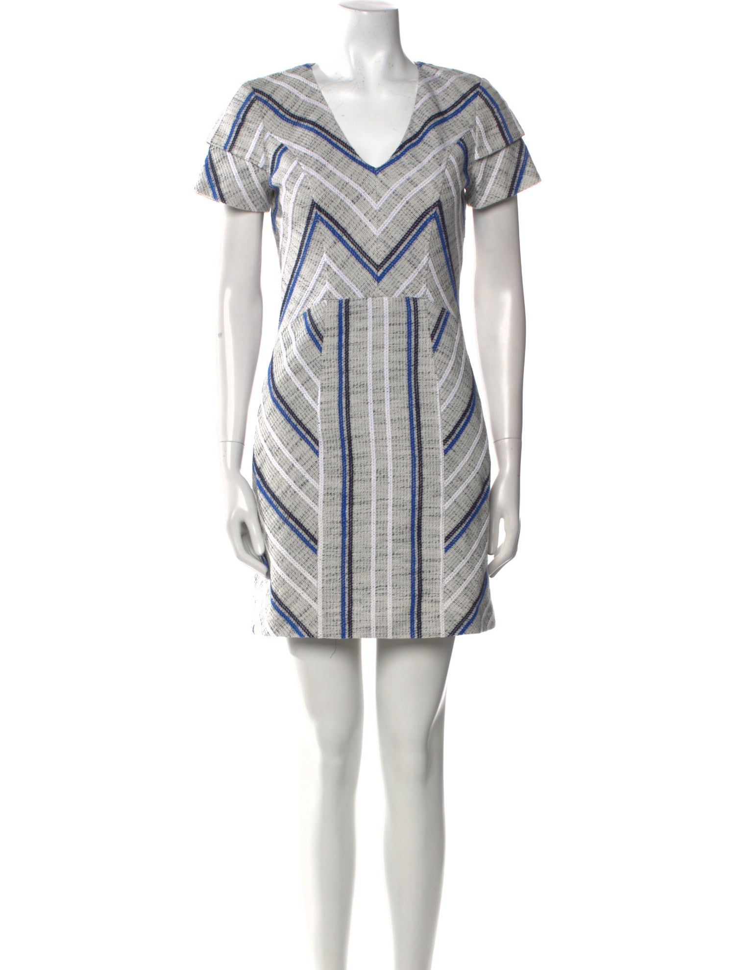 Rebecca Minkoff Plaid Print Mini Dress