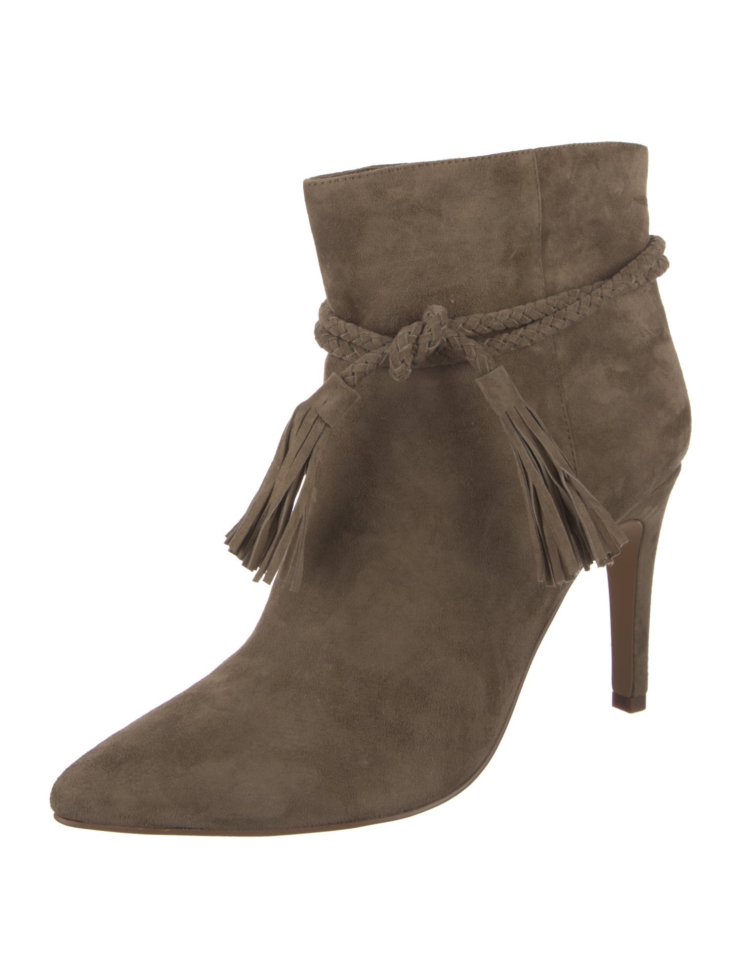 Rebecca Minkoff Suede Lace-Up Boots