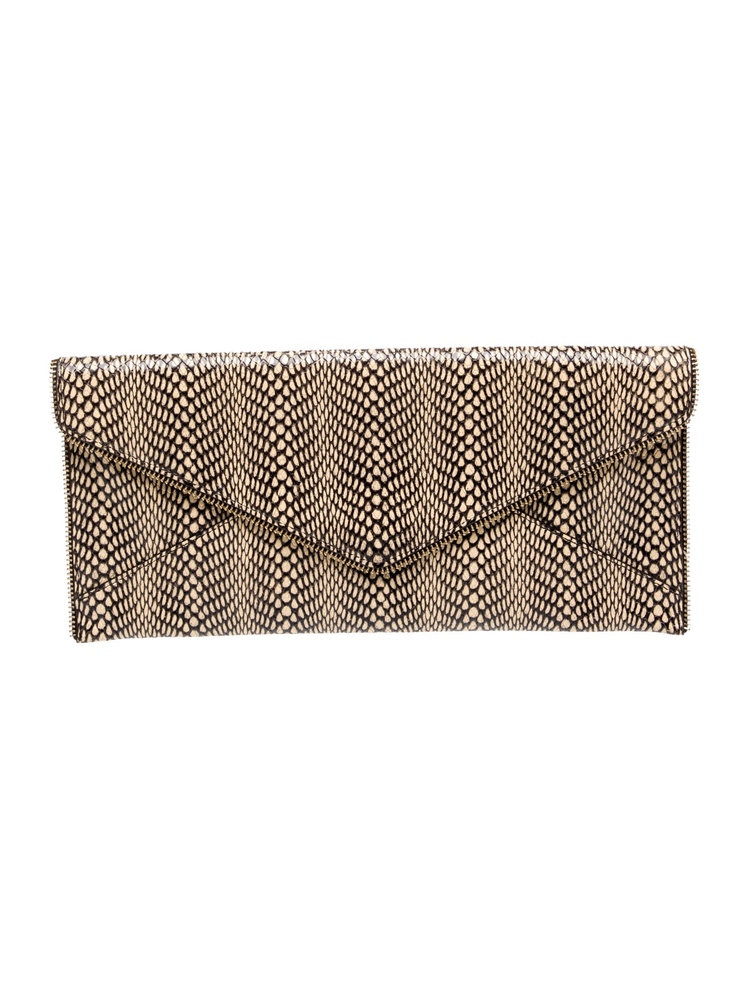 Rebecca Minkoff Embossed Leather Clutch
