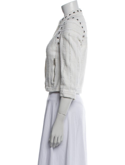 Rebecca Minkoff Tweed Pattern Evening Jacket