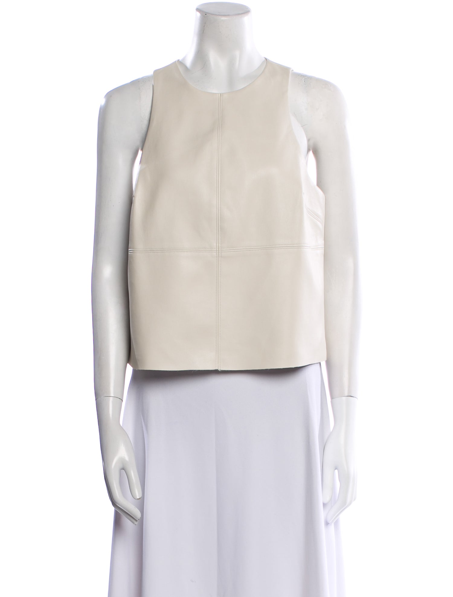 Rebecca Minkoff Vintage Crew Neck Crop Top