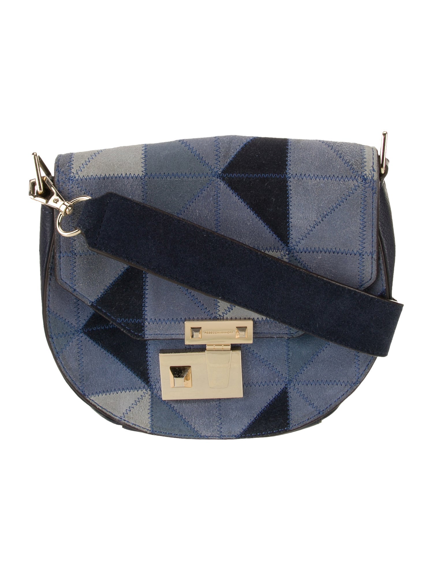 Rebecca Minkoff Suede Crossbody Bag - Blue Crossbody Bags, Handbags ...