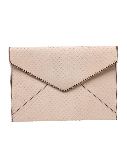 Rebecca Minkoff Embossed Leather Clutch