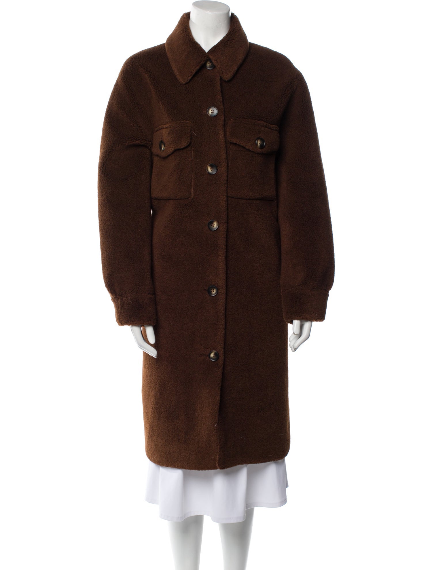 Rebecca Minkoff Faux Fur Coat w/ Tags