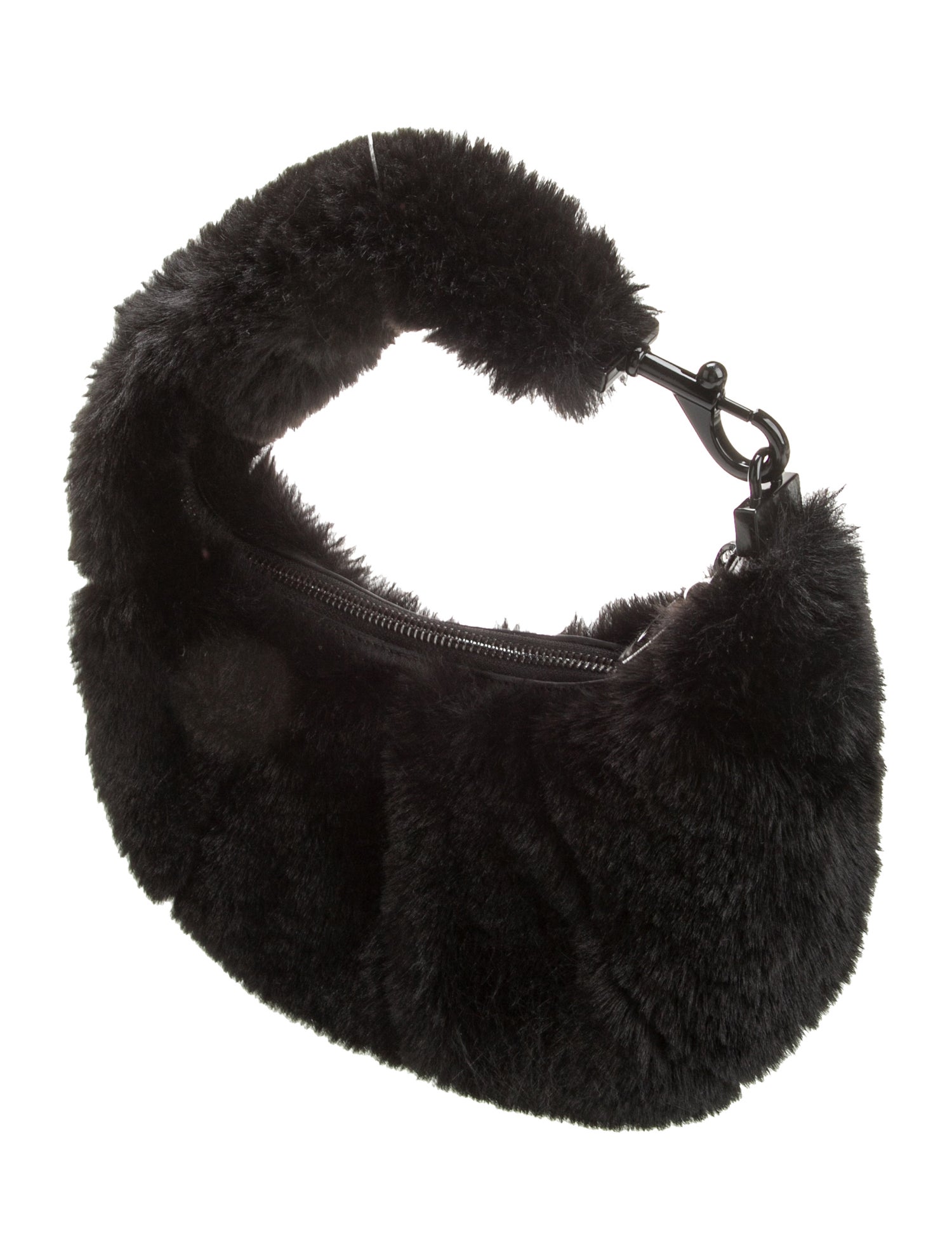 Rebecca Minkoff Faux Fur Top Handle Bag