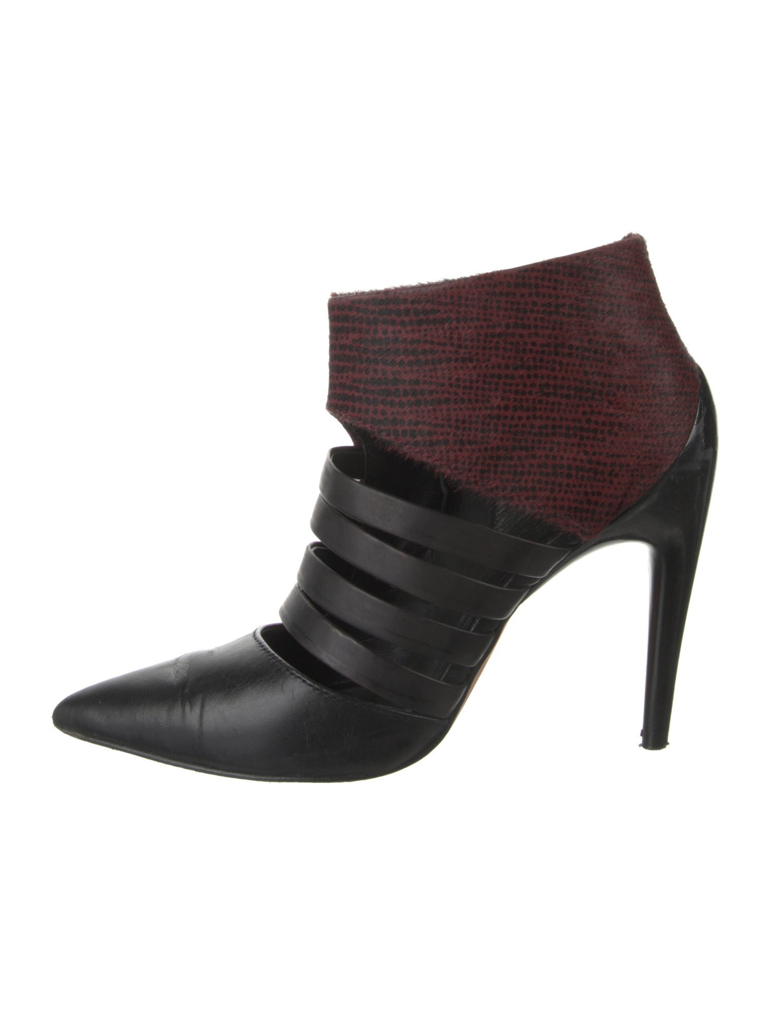 Rebecca Minkoff Leather Animal Print Pumps