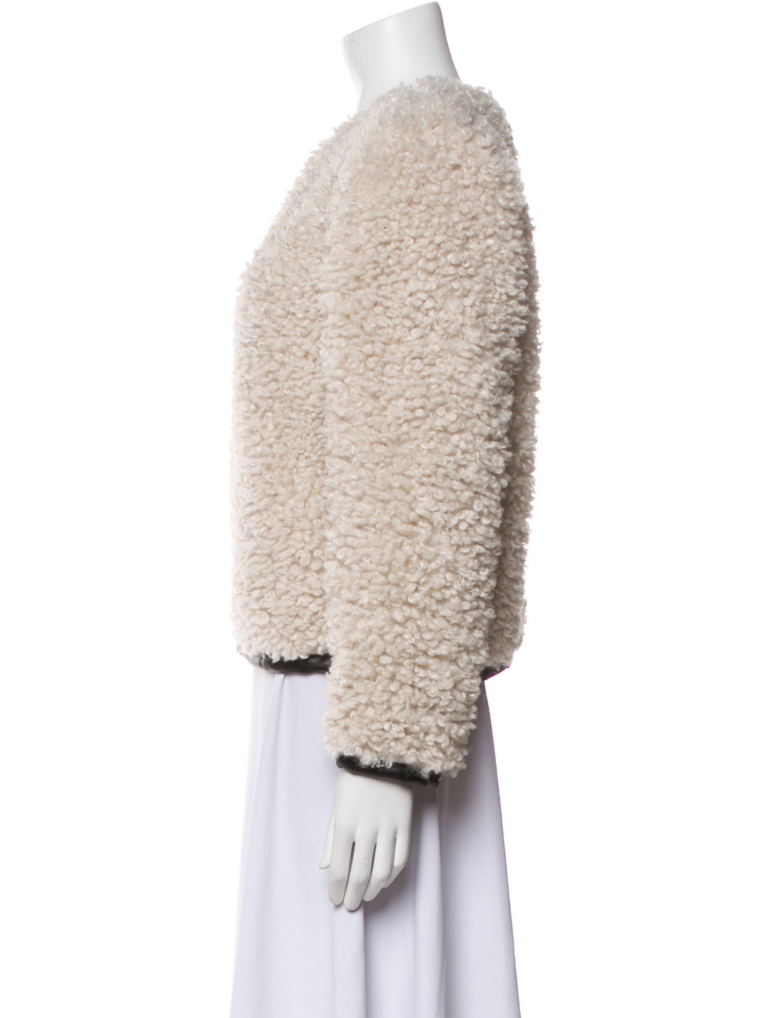 Rebecca Minkoff Faux Fur Evening Jacket
