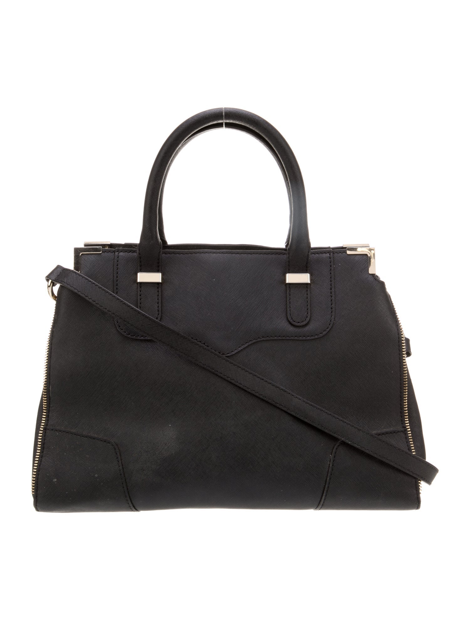 Rebecca Minkoff Saffiano Leather Top Handle Bag