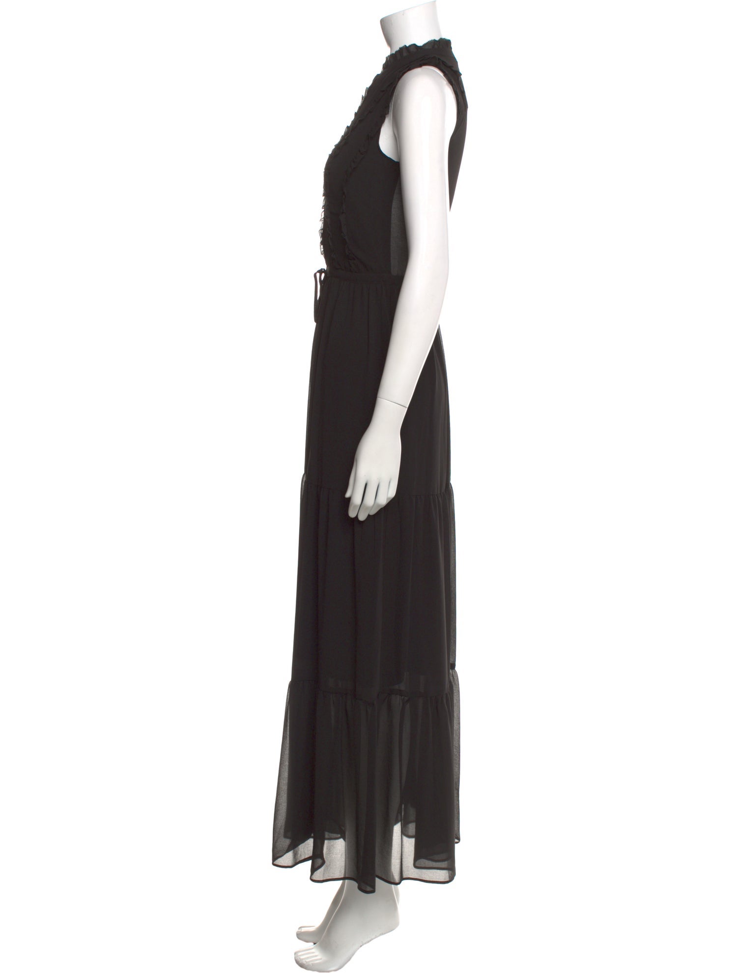 Rebecca Minkoff Mock Neck Long Dress