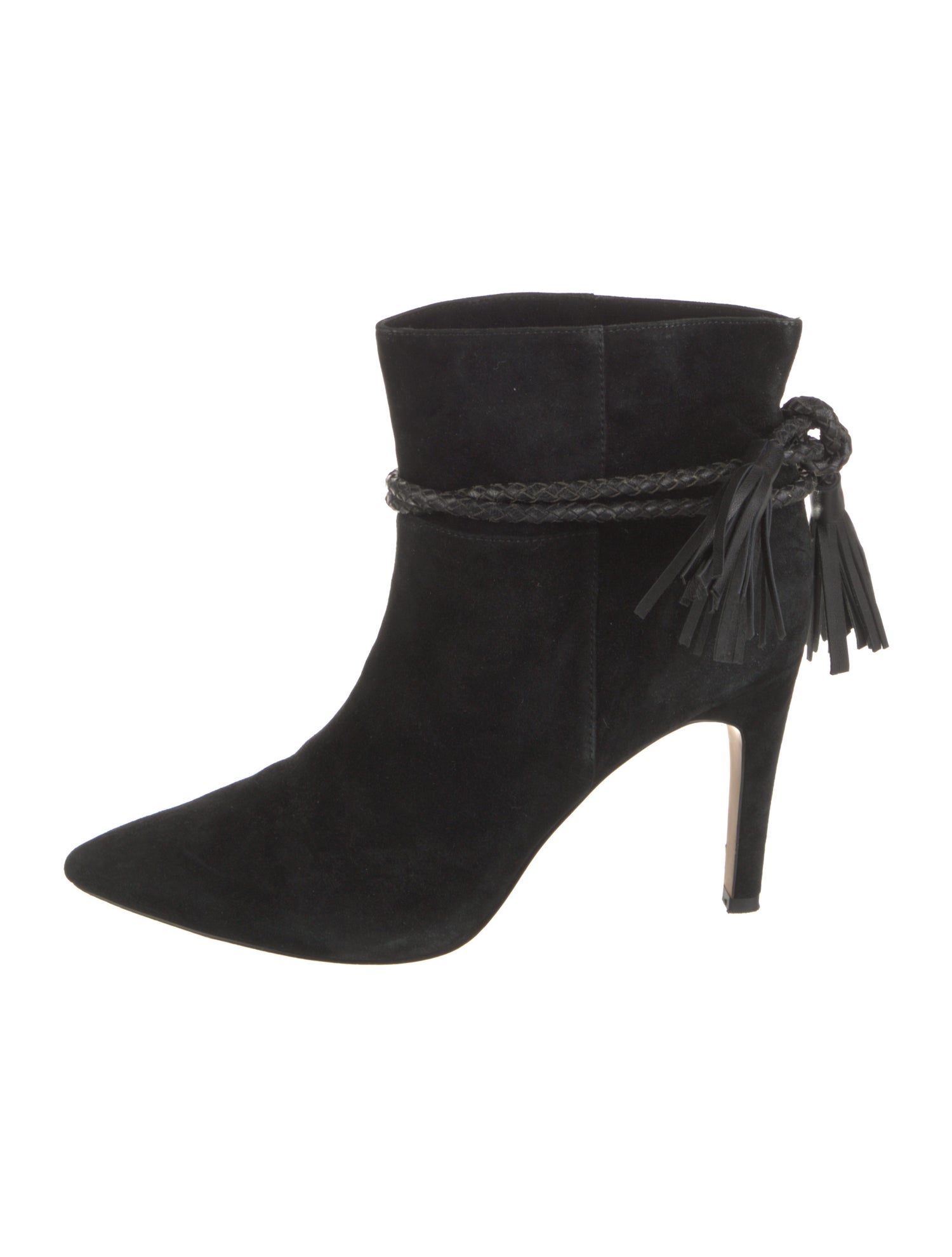 Rebecca Minkoff Suede Tassel Accents Boots