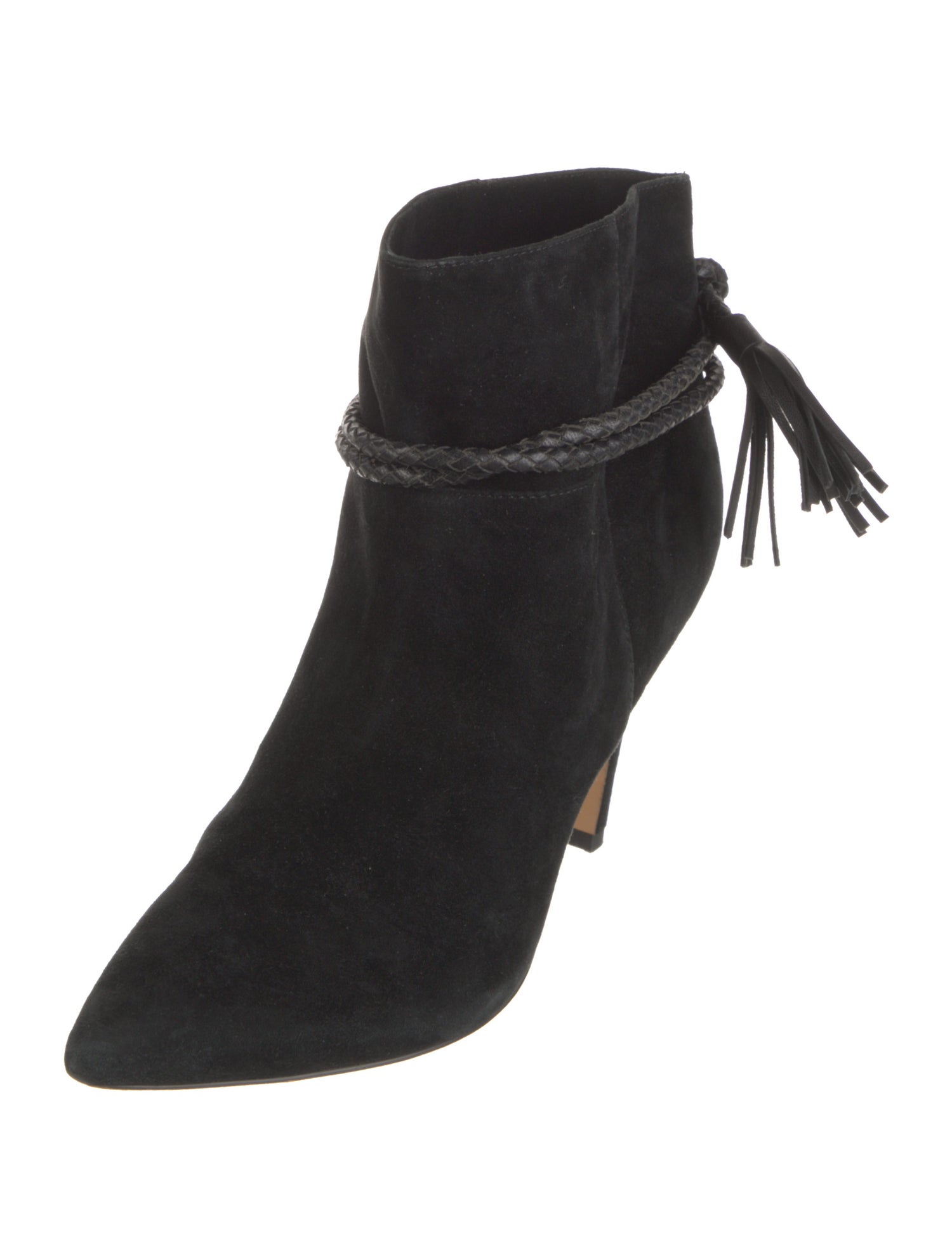Rebecca Minkoff Suede Tassel Accents Boots