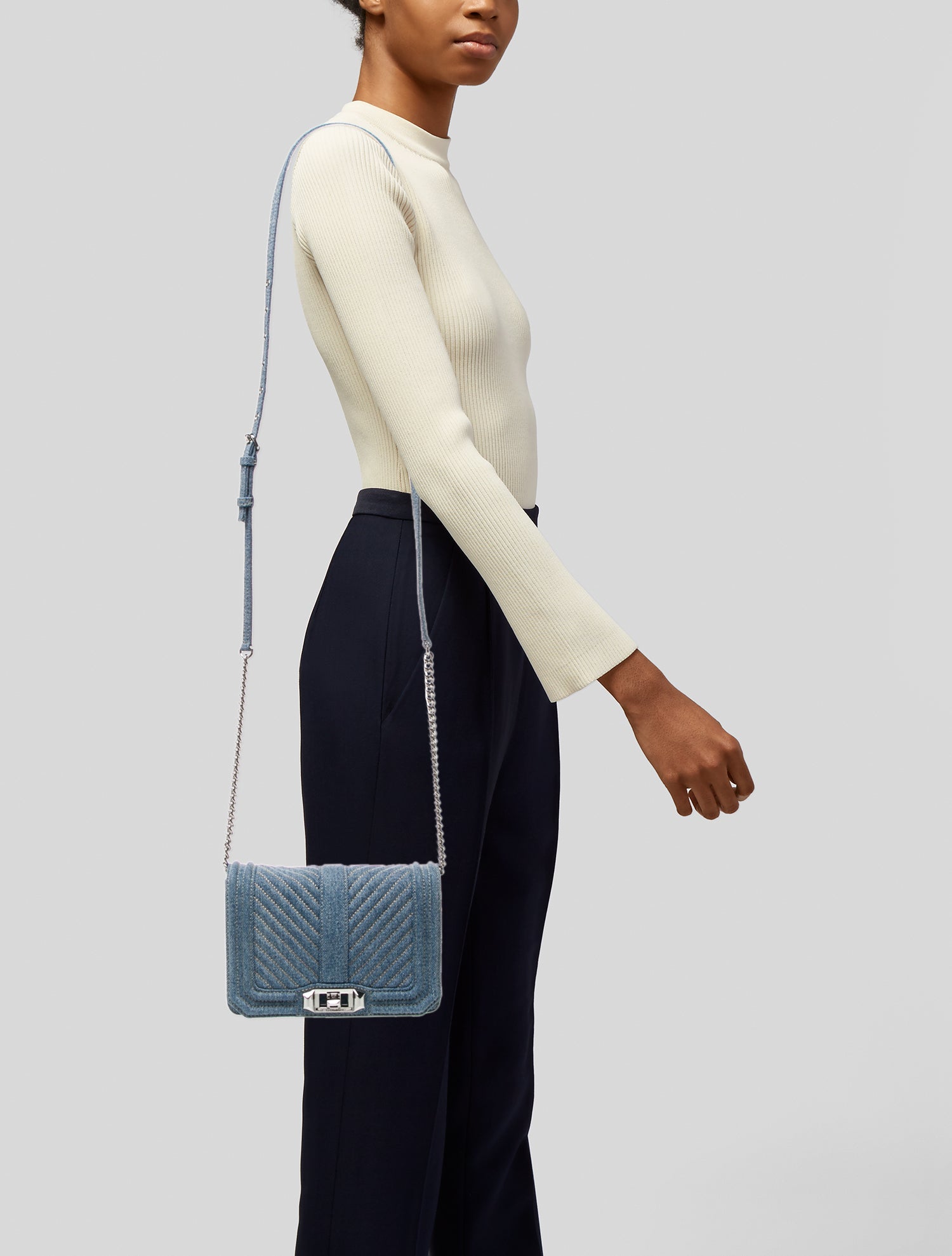 Rebecca Minkoff Denim Minaudière