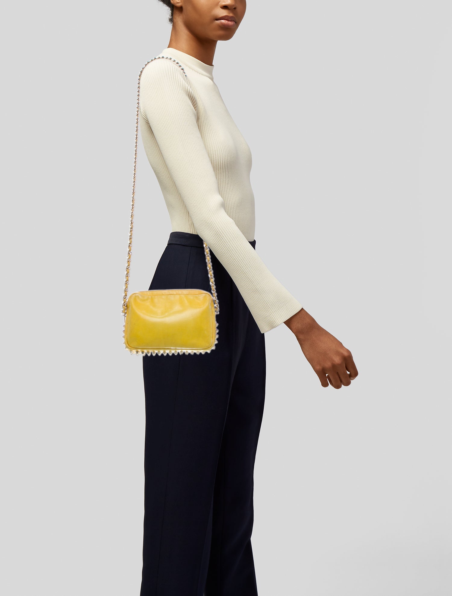 Rebecca Minkoff Embossed Leather Evening Bag