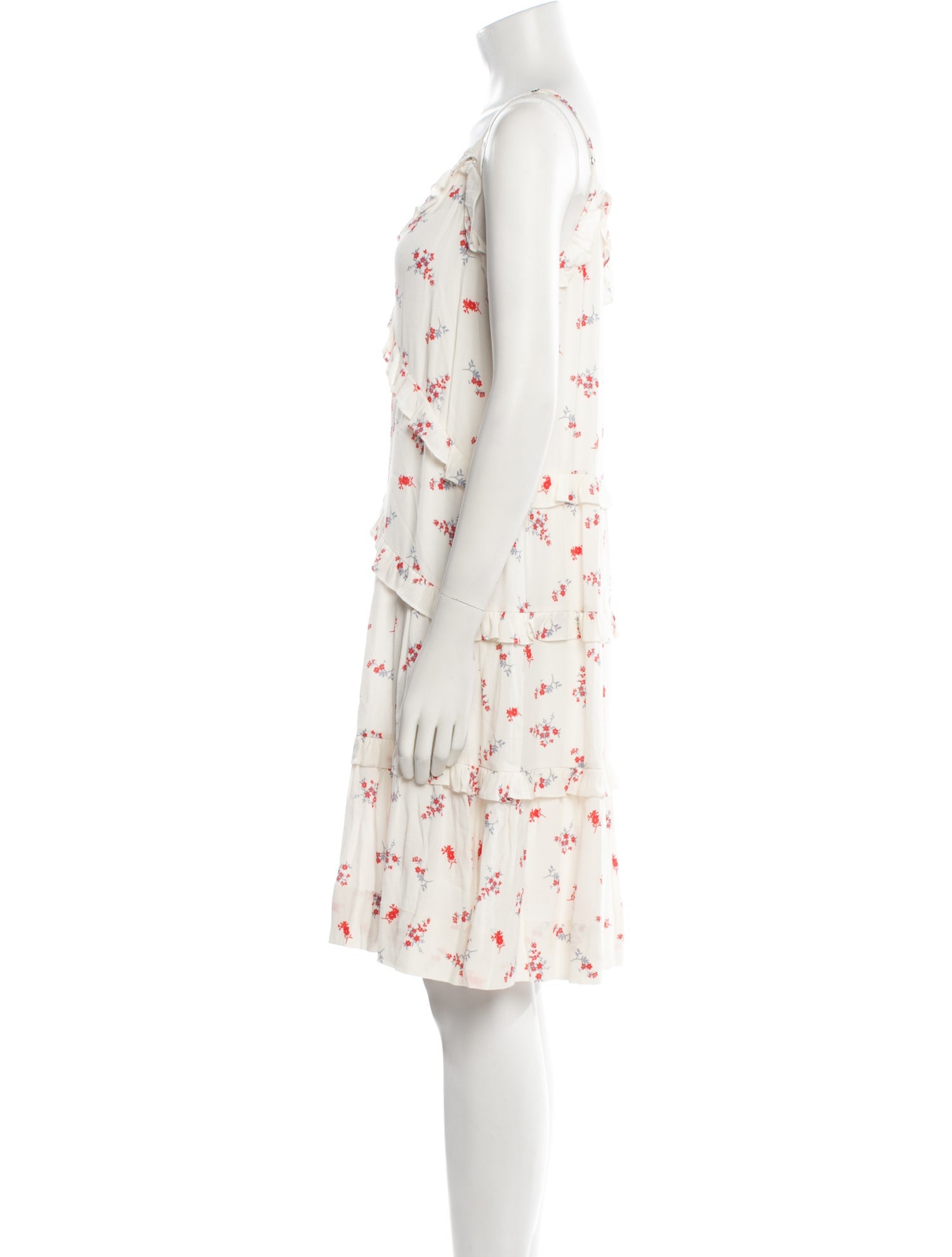 Rebecca Minkoff Floral Print Knee-Length Dress