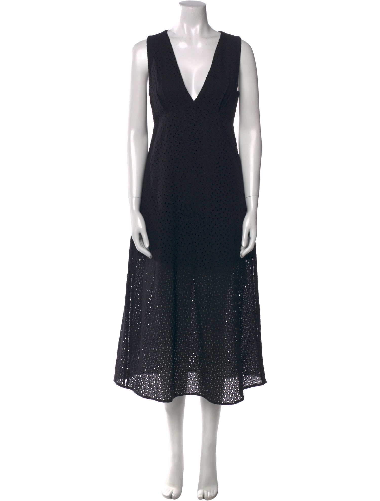 Rebecca Minkoff Polka Dot Print Long Dress