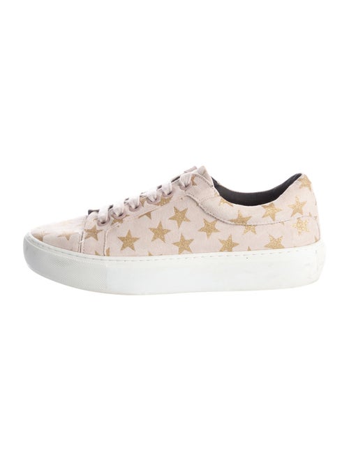 Rebecca Minkoff Suede Printed Sneakers