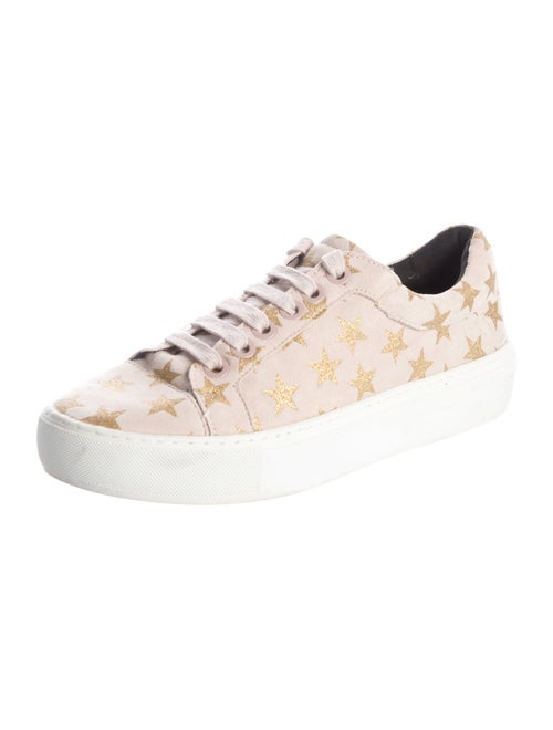 Rebecca Minkoff Suede Printed Sneakers